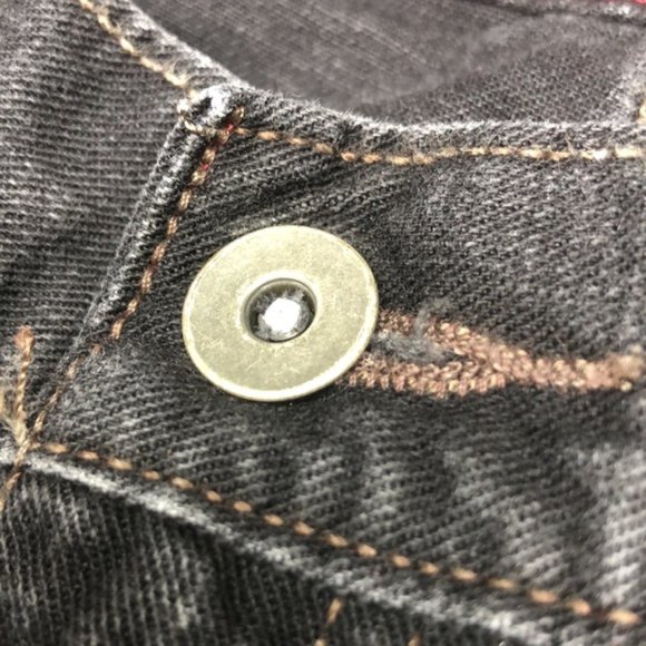 LIKE NEW MENS VINTAGE OLD NAVY STRAIGHT JEANS 36x30 ⭐️ - Picture 12 of 13